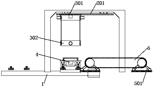 Automatic assembling and disassembling line for hydraulic support