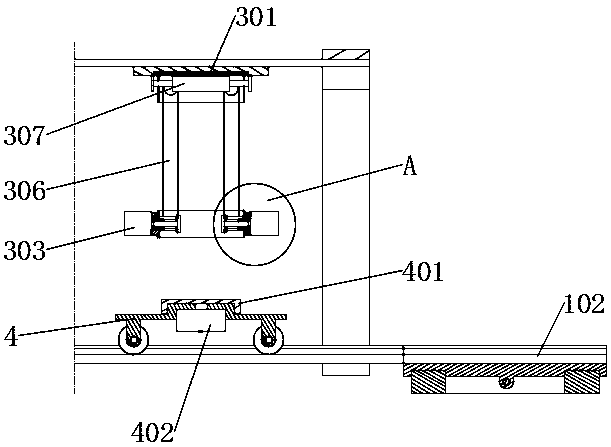 Automatic assembling and disassembling line for hydraulic support