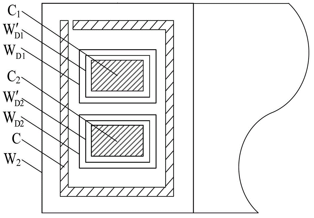 Direct current metering device