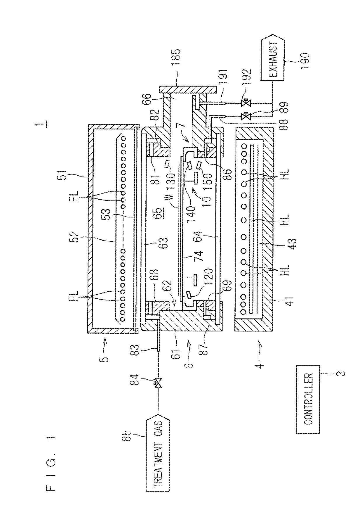 Light irradiation type heat treatment apparatus and heat treatment method