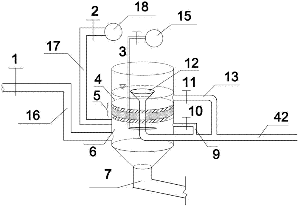 A bioretention tank system for treating initial rainwater