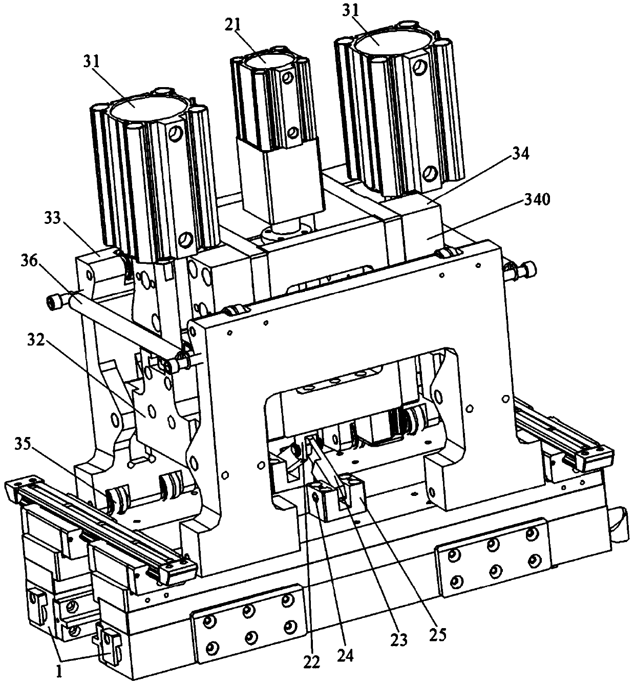 Cam connecting rod packaging device