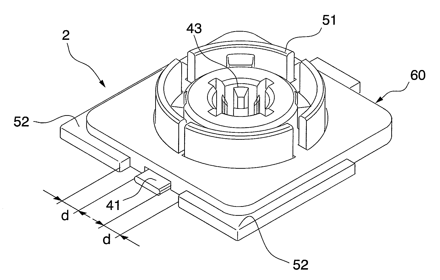 RF plug connector, RF receptacle connector, and RF connector