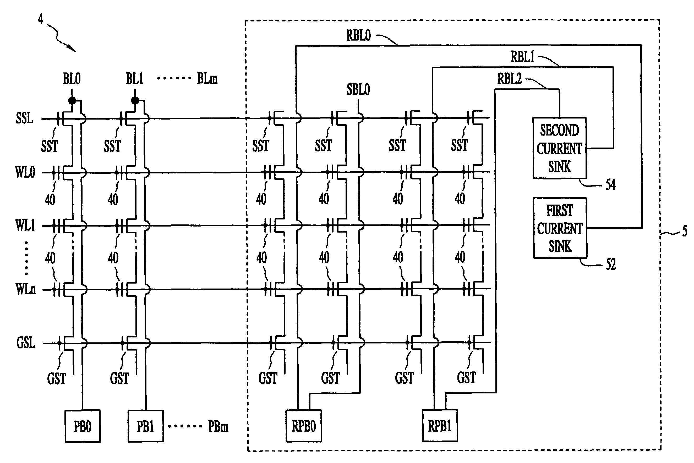 Method and apparatus for determining sensing timing of flash memory