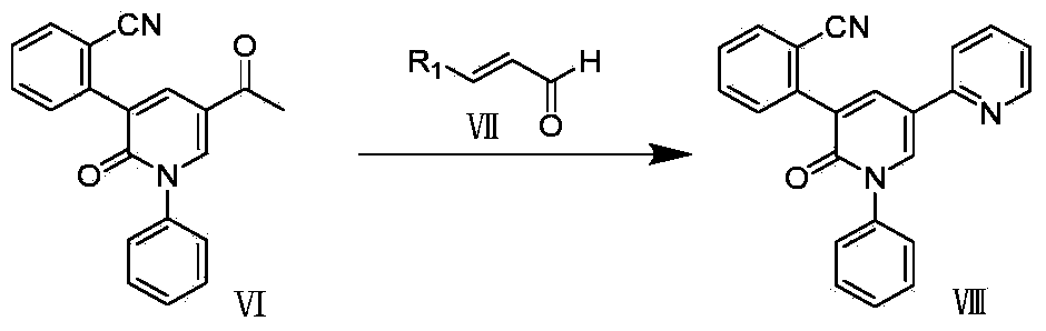 Synthetic method of perampanel, intermediate of perampanel and synthetic method of intermediate