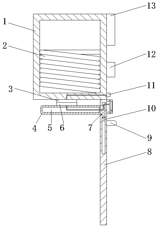 Liquid level alarm device for soybean milk machine