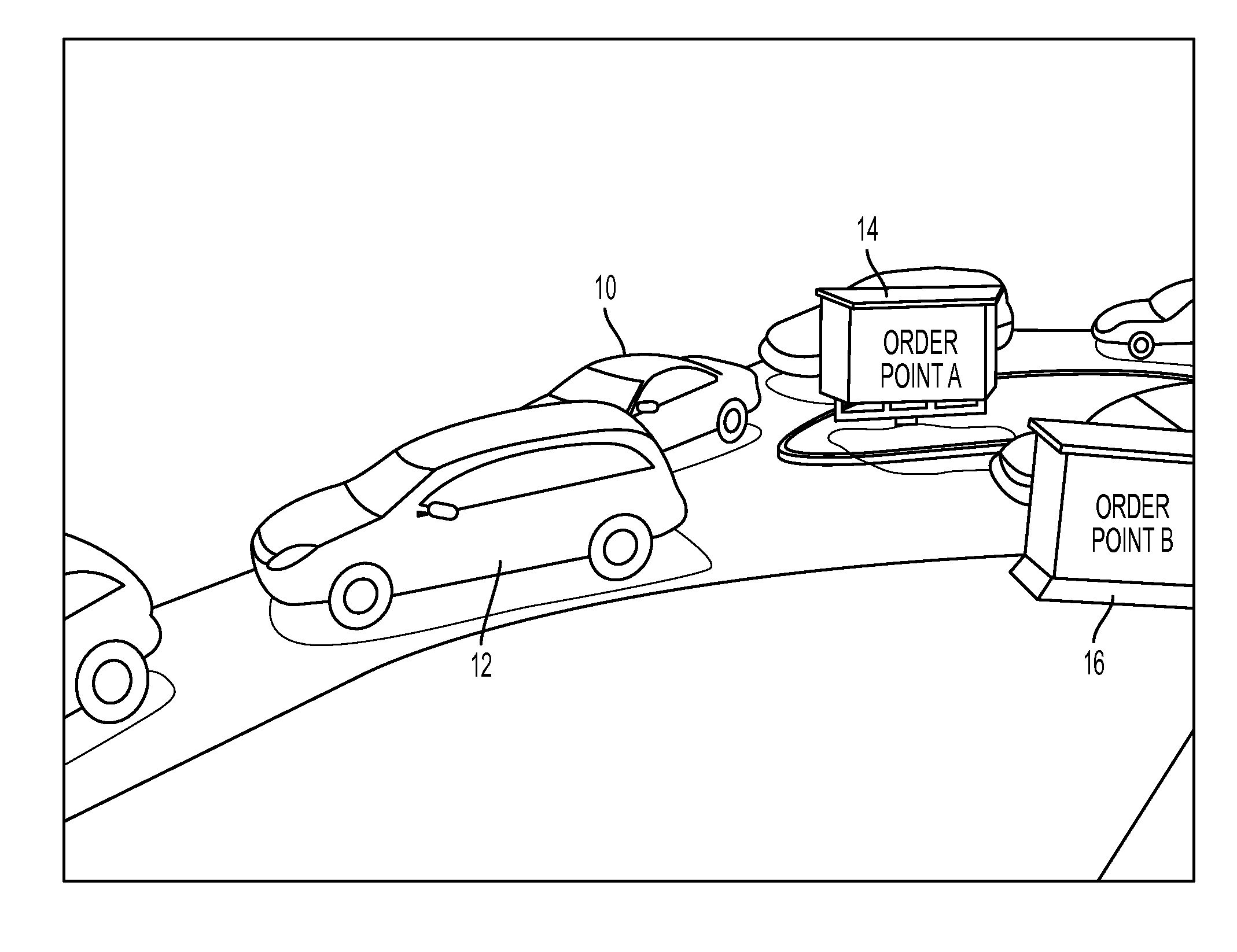 Method and system for automated sequencing of vehicles in side-by-side drive-thru configurations via appearance-based classification