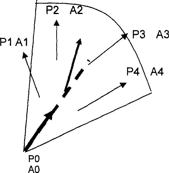 Linear convolution integral method of expanded vector field