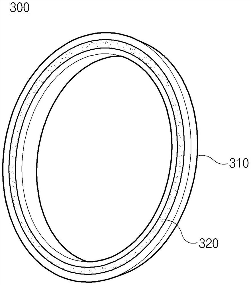 Hydrogen supply apparatus and sealing device used for same