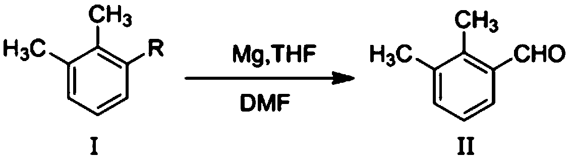 Method for preparing 2,3-dimethyl benzaldehyde