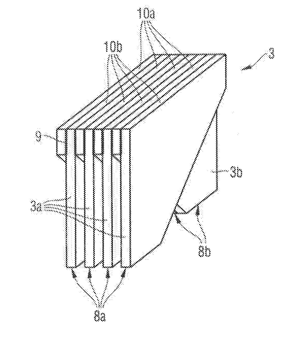 Display device with backlit multiple symbols