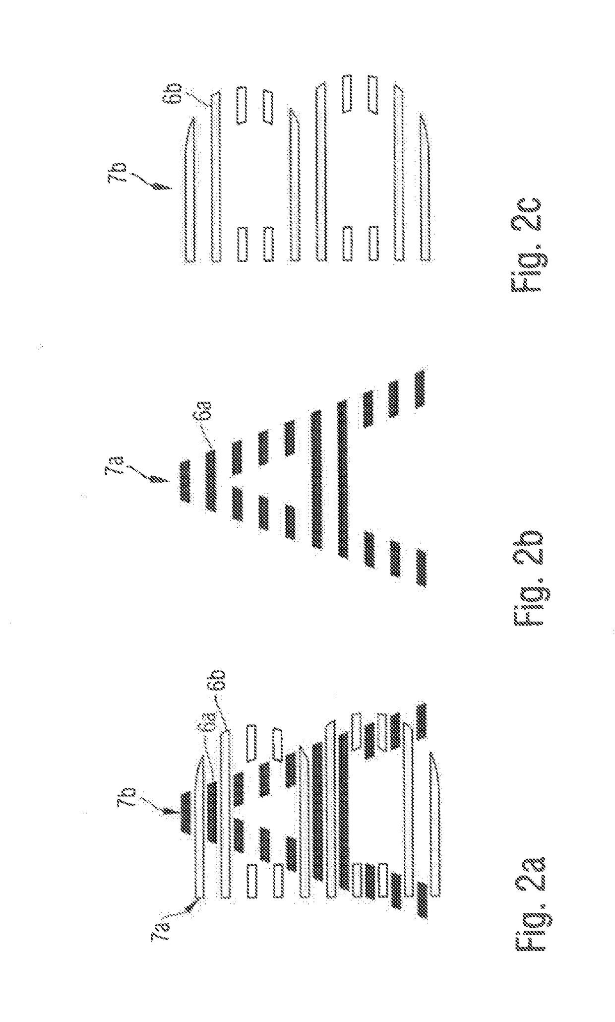 Display device with backlit multiple symbols