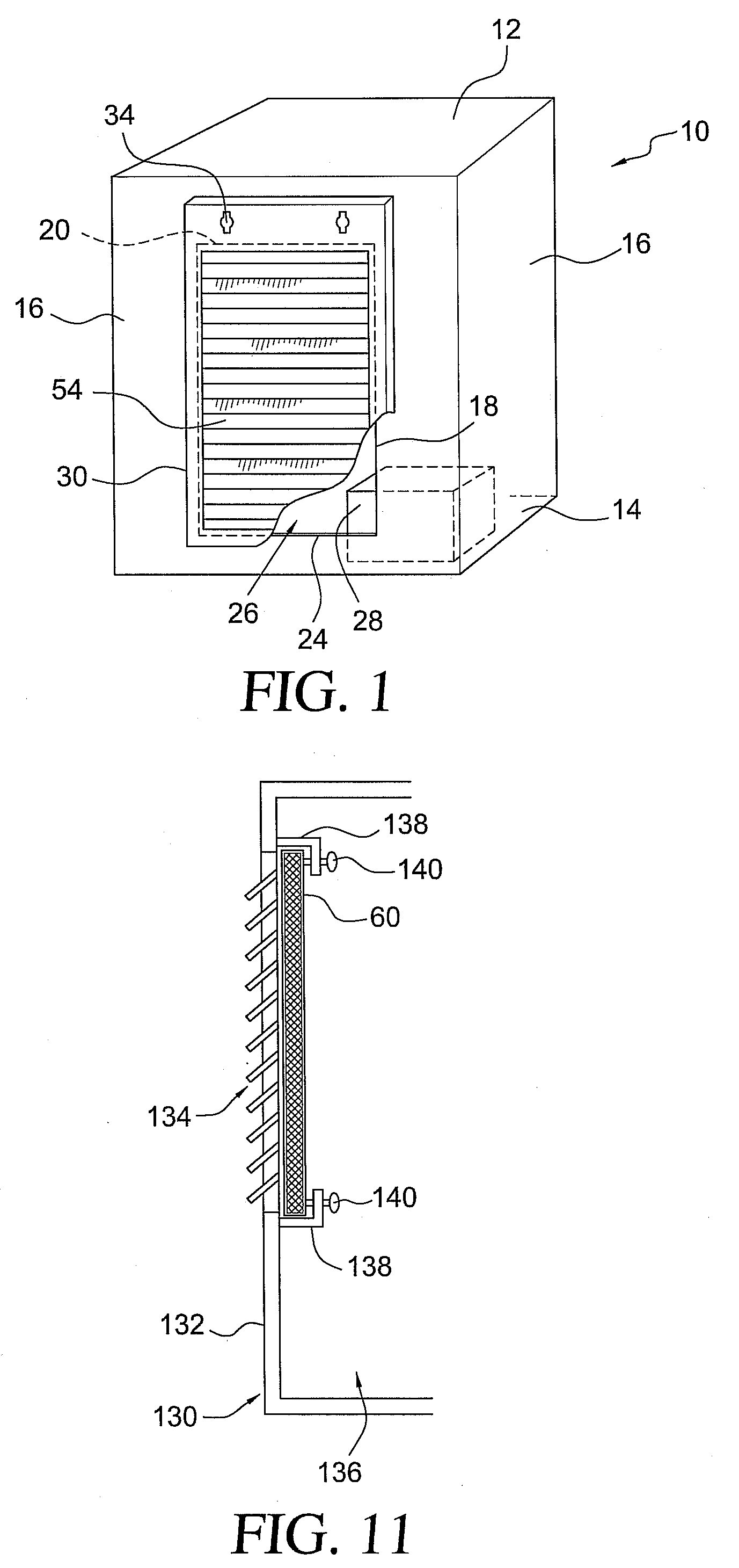 Water-blocking vent panel and air filter therefor