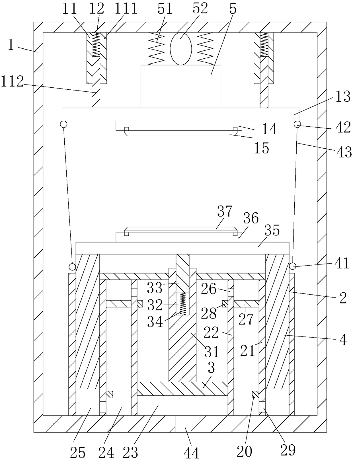 Building board cutting machine