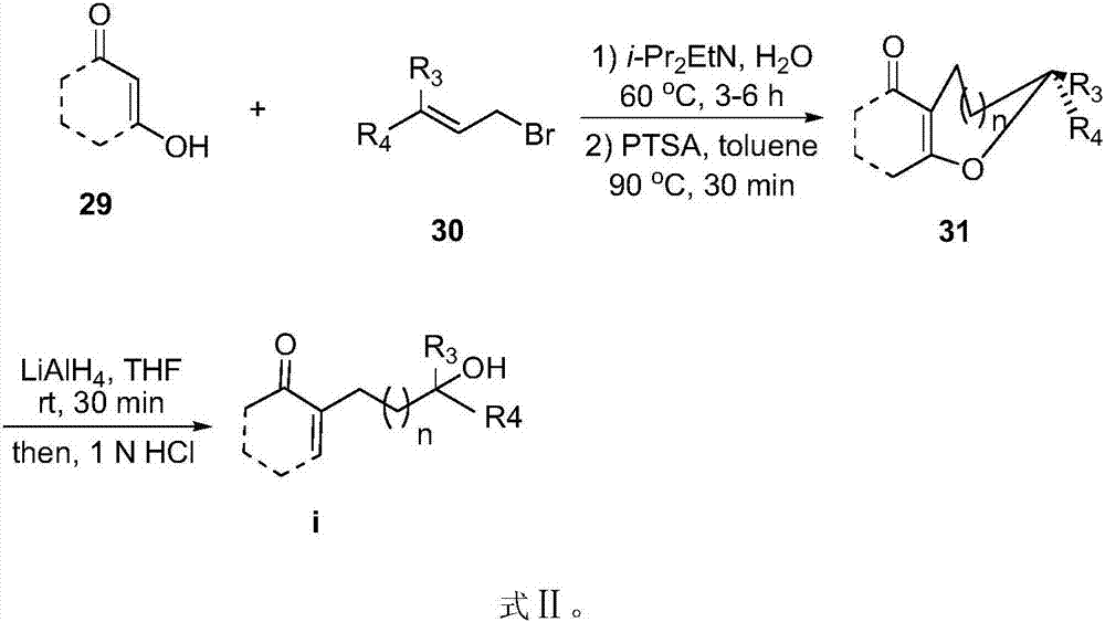 Preparation method of Myrtucommulone J, Myrtucommuacetalone and analogues of Myrtucommulone J and Myrtucommuacetalone