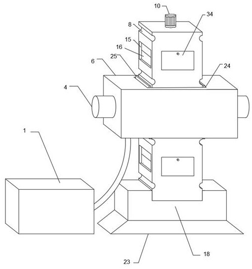 Efficient tester for water activity of snowy moon cake and testing method thereof