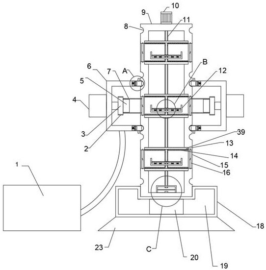 Efficient tester for water activity of snowy moon cake and testing method thereof