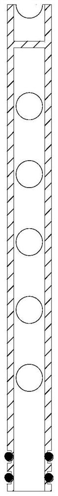 Stage type filter element and water purifying device