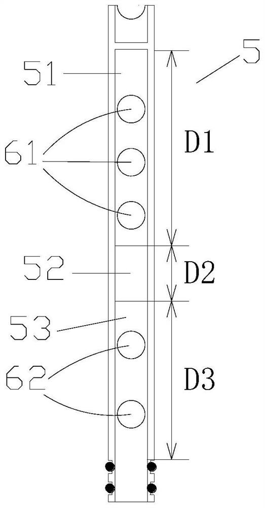 Stage type filter element and water purifying device