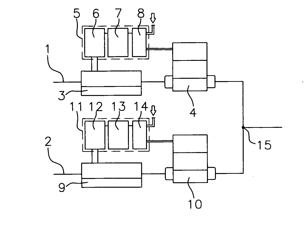 Fluid mixing system