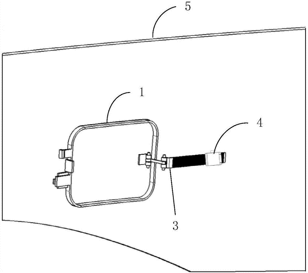 Automatic slide-type cover plate system for oil filling port and charging port