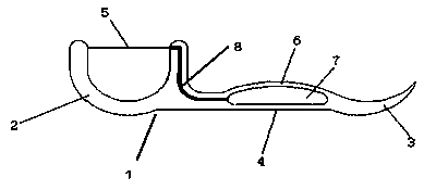 Oral hygiene cleaning device