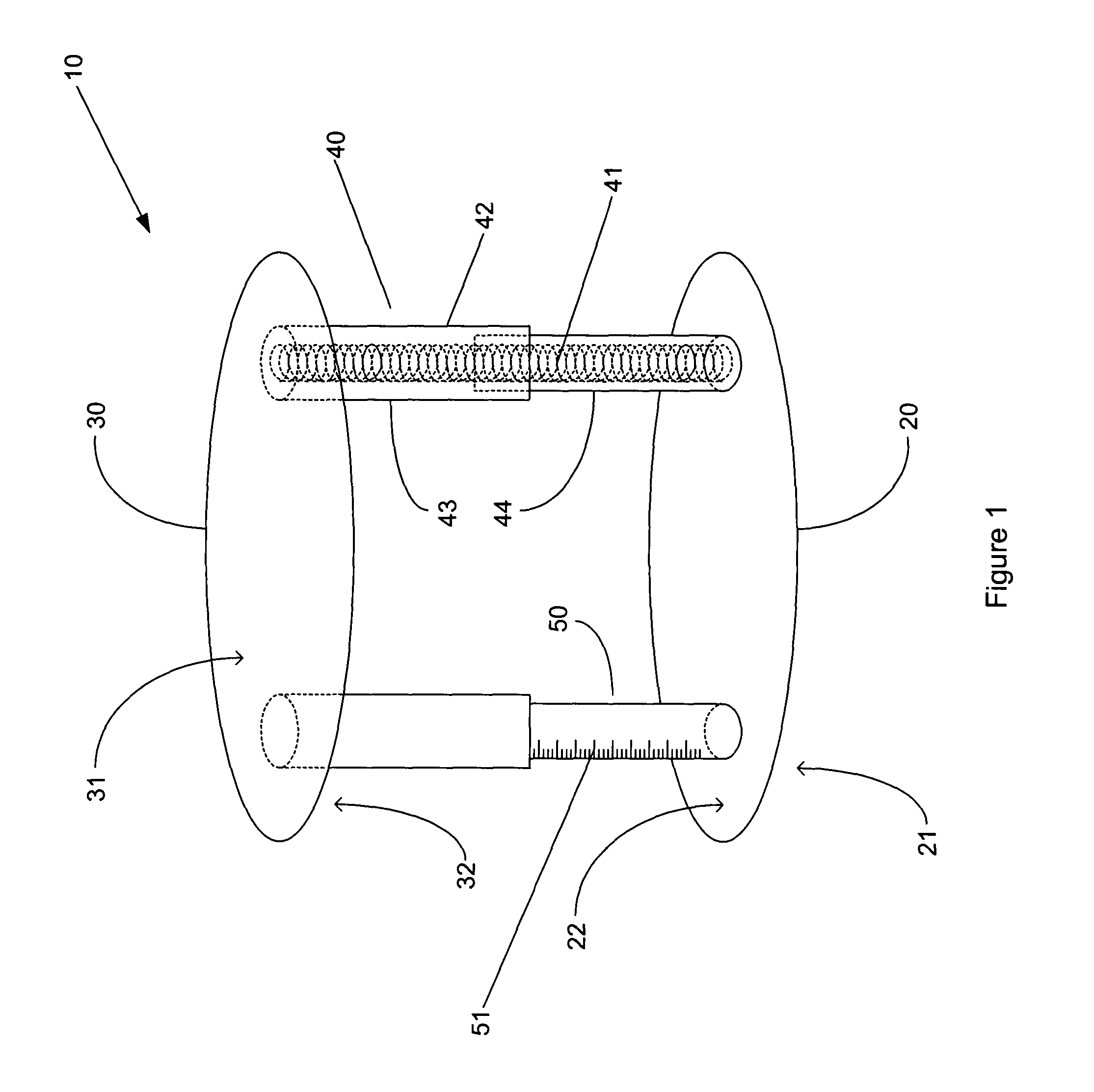 Dynamic spacer for total knee arthroplasty