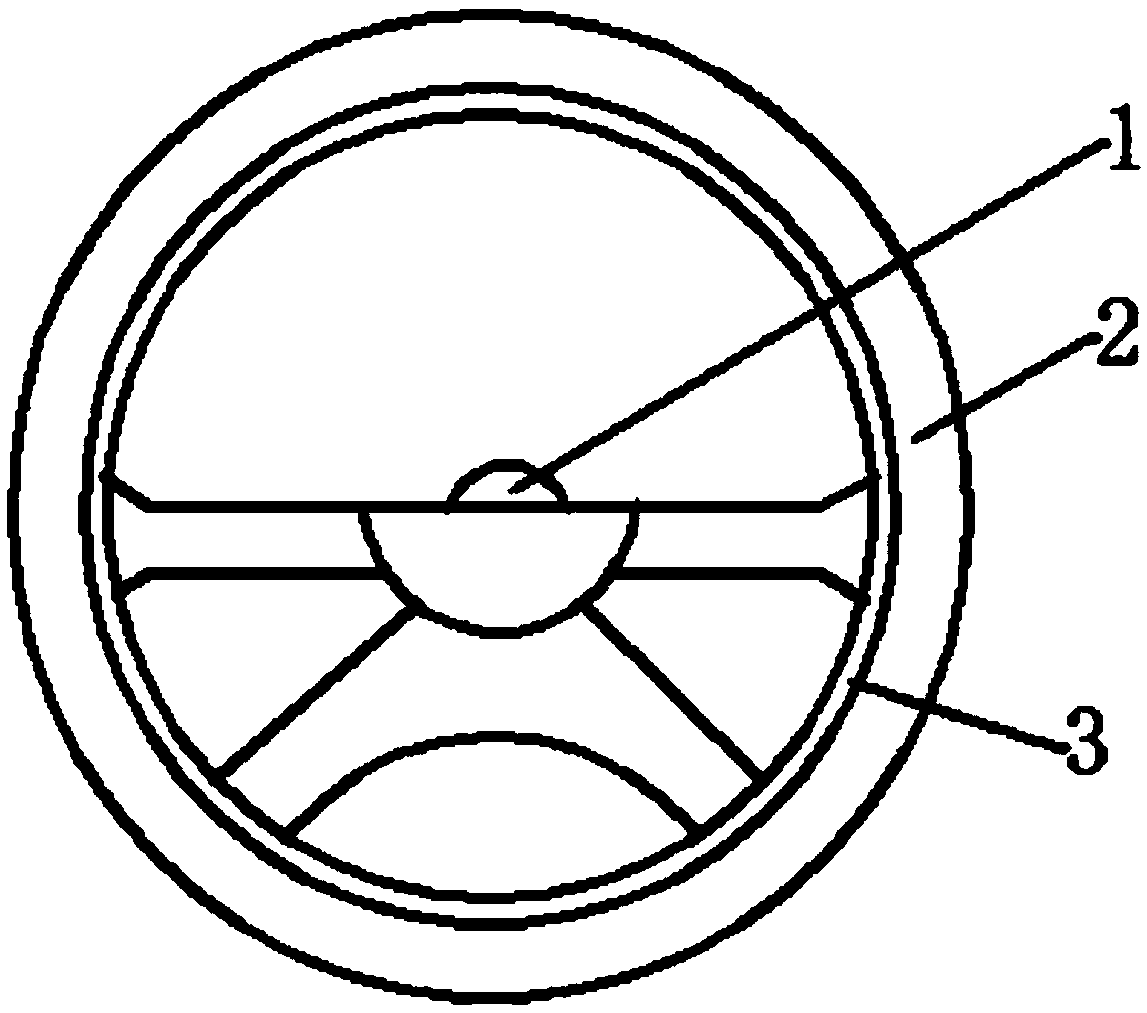 Steering wheel real-time positioning platform