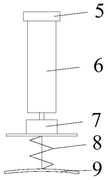 Structure residual bearing capacity measuring method and system based on tunnel lining deformation features