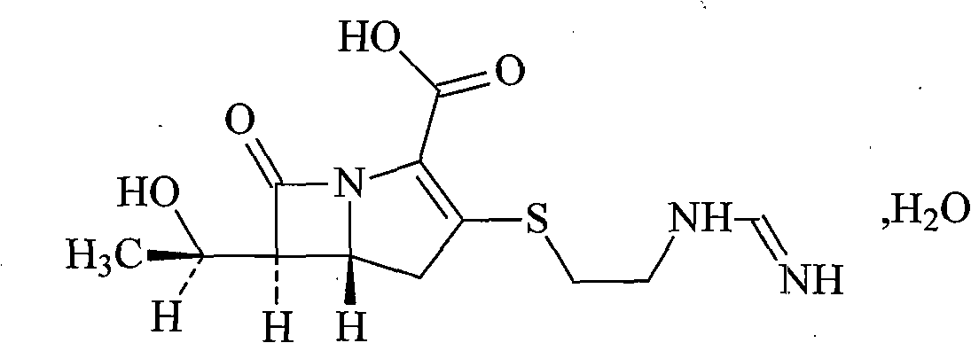 Imipenem and cilastatin sodium pharmaceutical composition liposome injection