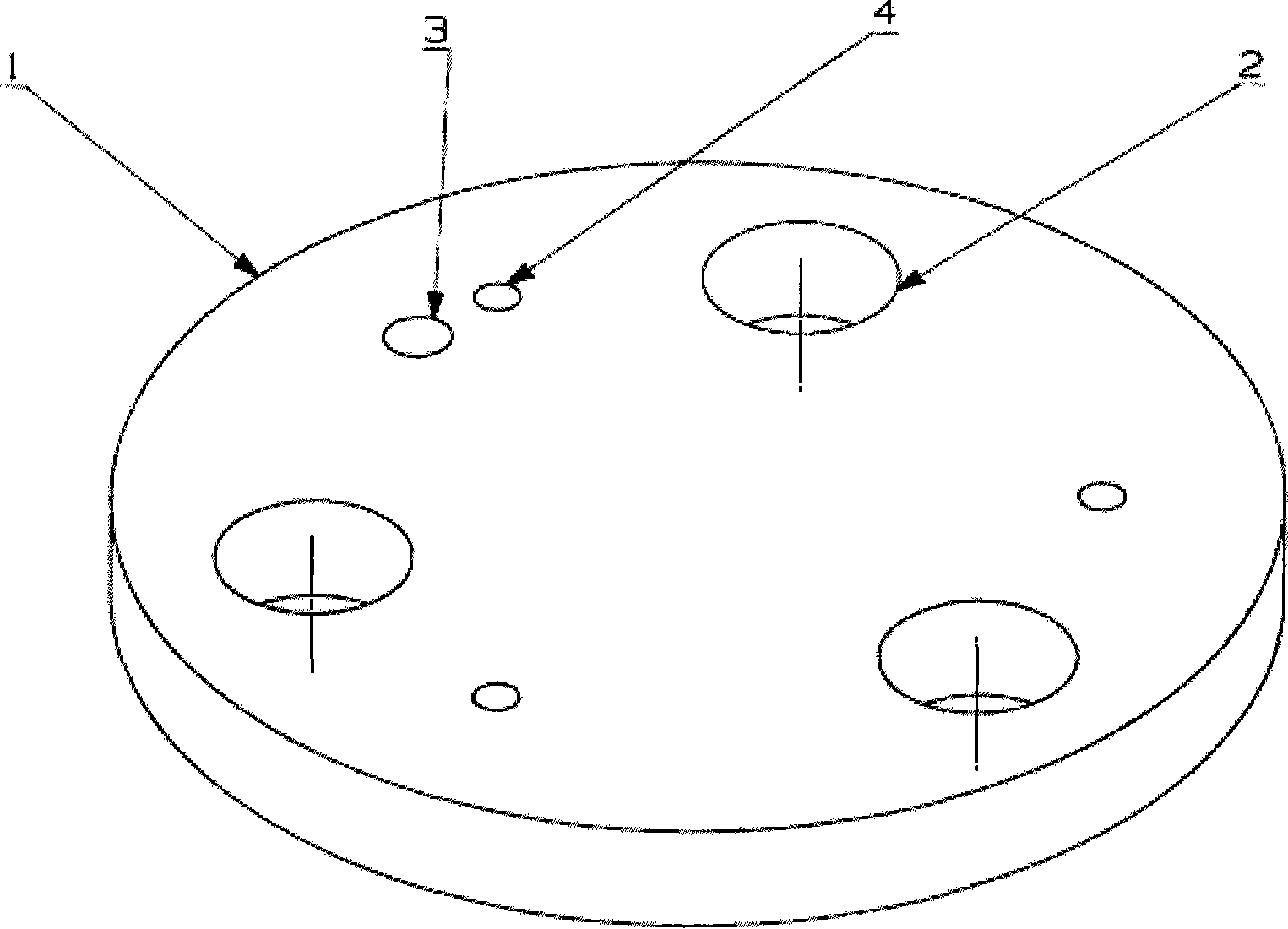 Electric penetration piece with radiation shielding structure