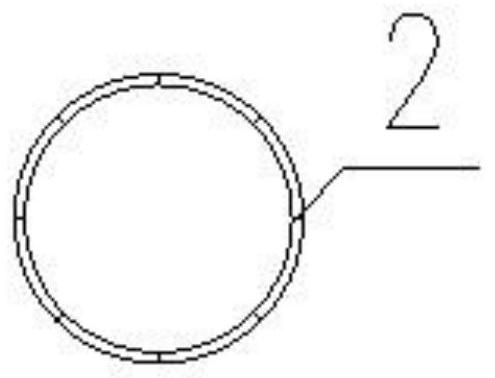 A self-expanding device for bottom expansion