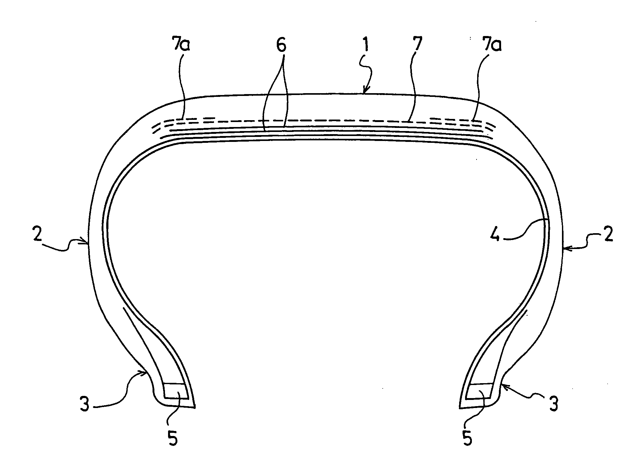 Pneumatic radial tire