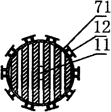 Byproduct cooling device in starch production