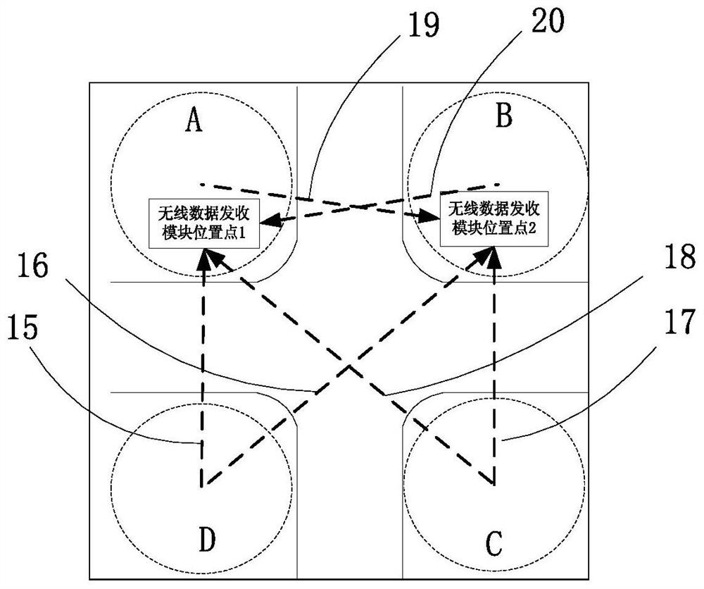 Intersection passing control system and control method for electric vehicle