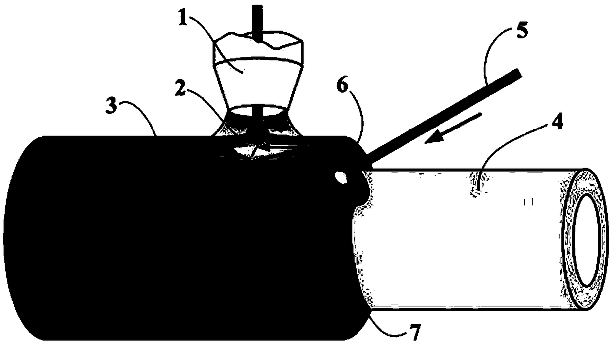 TIG brazing process for copper-aluminum dissimilar metal