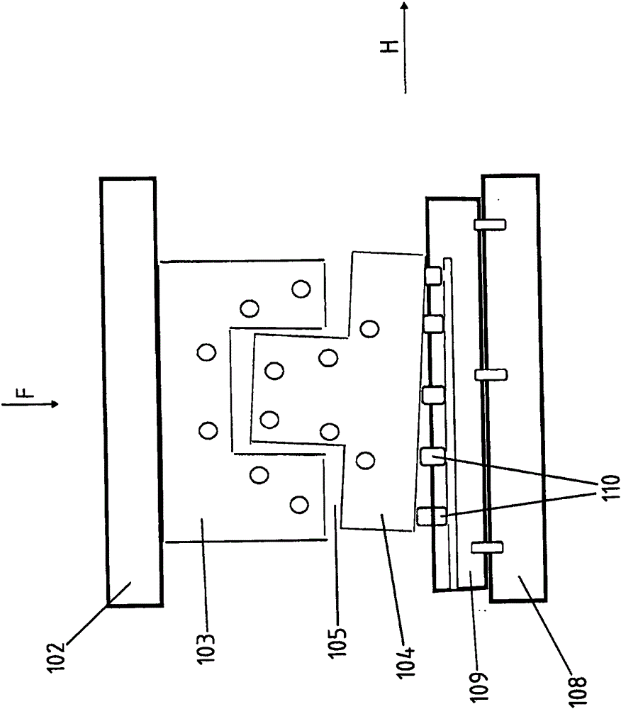 Press-forming tool with tolerance compensation