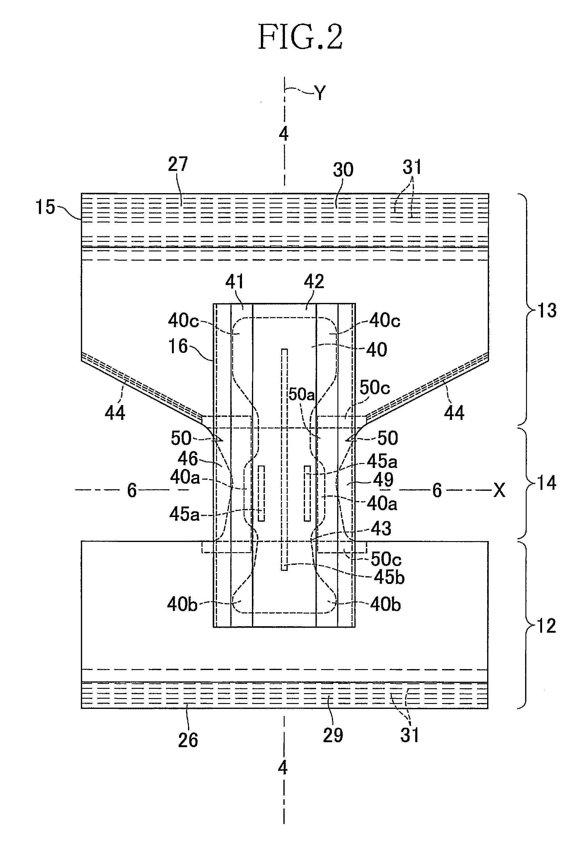 Pull-on disposable wearing article