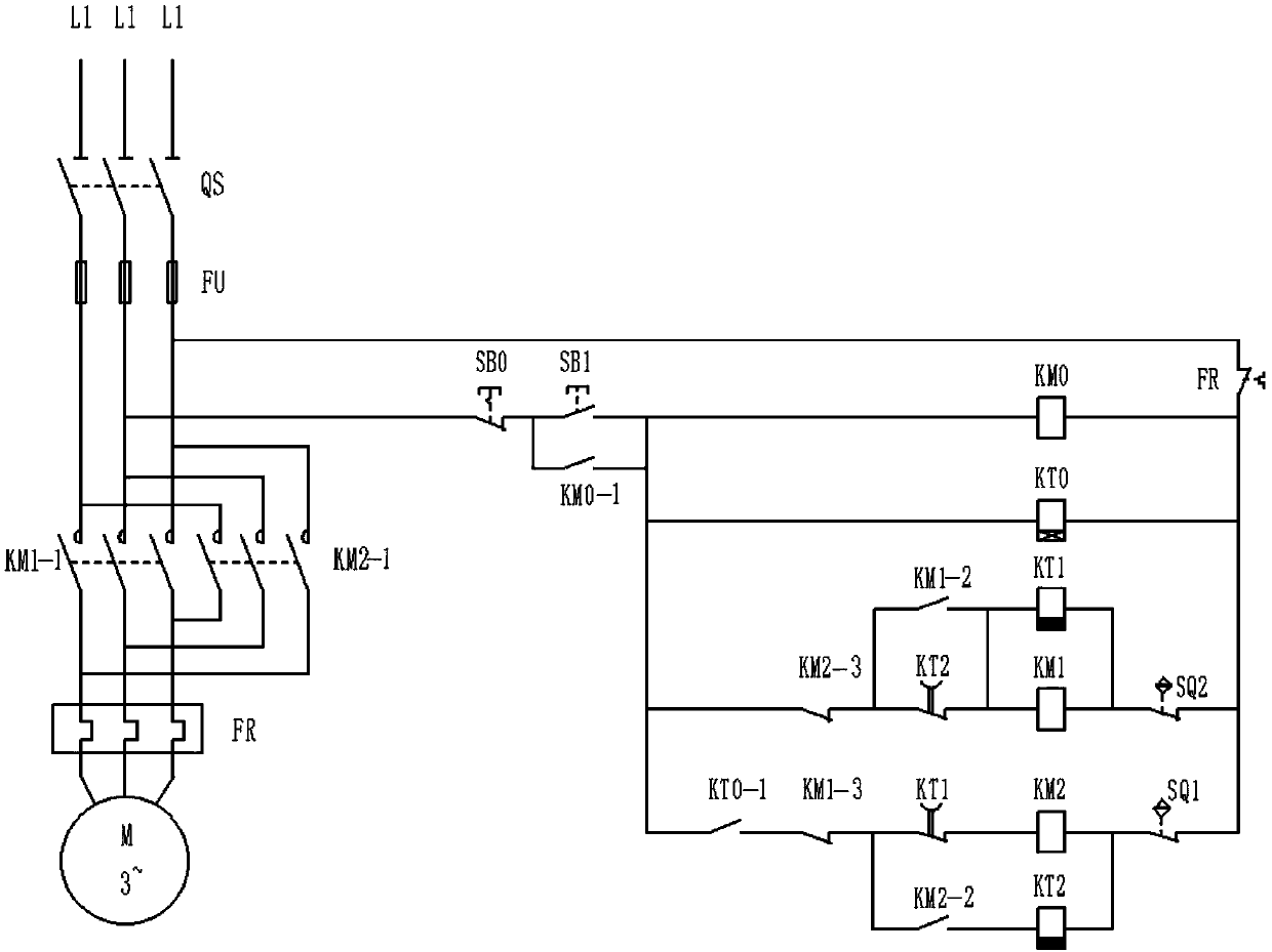 Intermittent automatic turning and sieving device