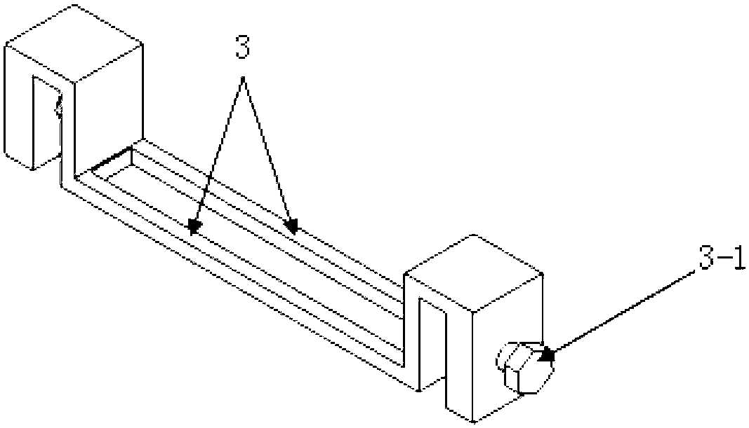 Electron beam pressurizing connection method for aluminum alloy and particle-reinforced aluminum matrix composite material