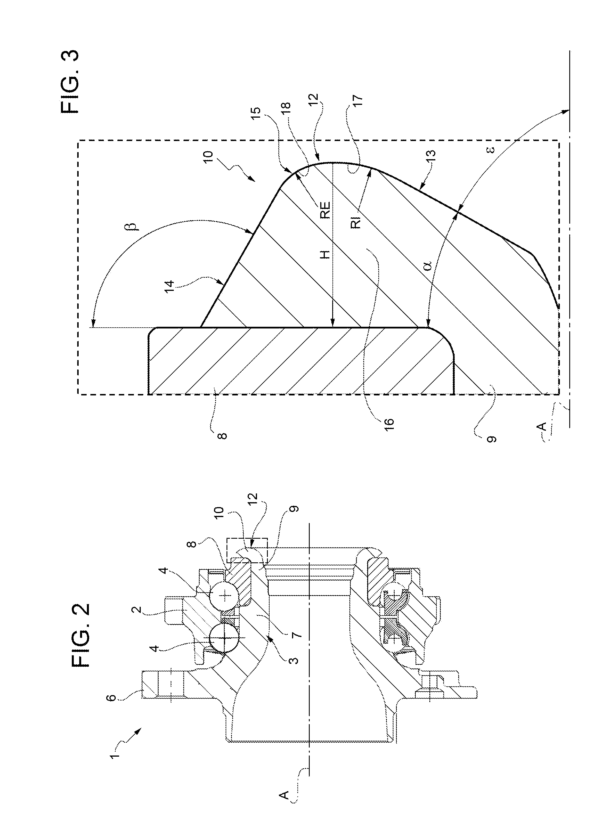 Method of forming a frontal toothing on an inner ring of a wheel hub, upset collar and wheel hub with frontal toothing thus obtained