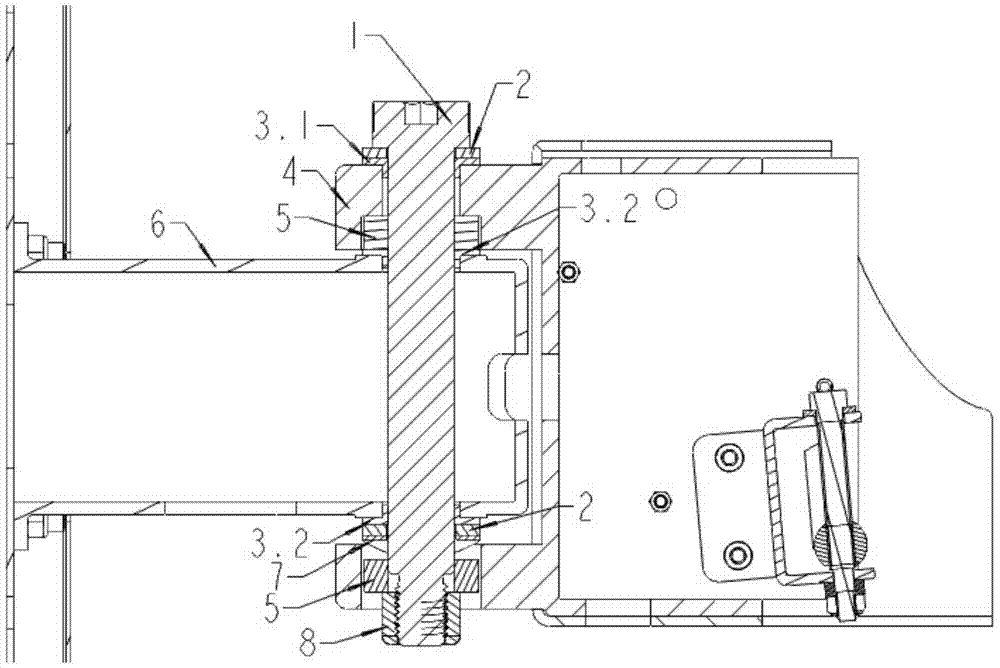 A multi-joint anti-drift structure of a wall-mounted workstation