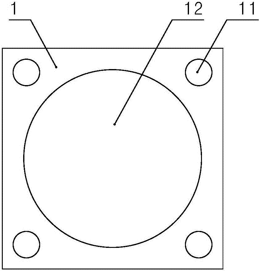 COB light source mounting structure and method