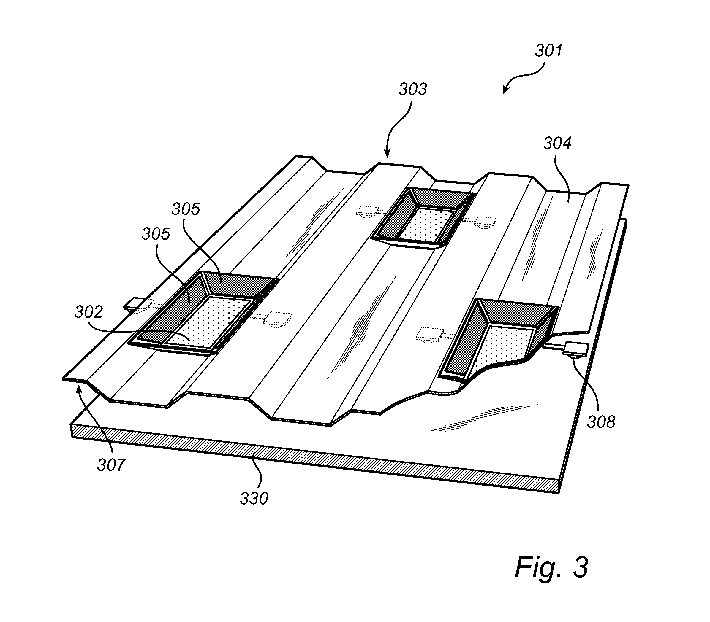 Solar powered lighting arrangement