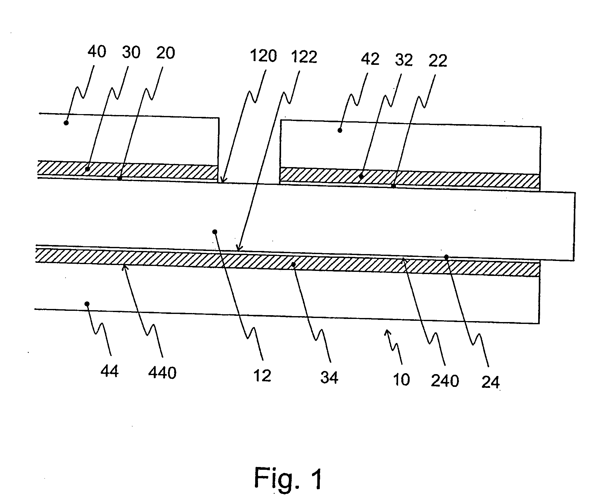 Sintered power semiconductor substrate and method of producing the substrate