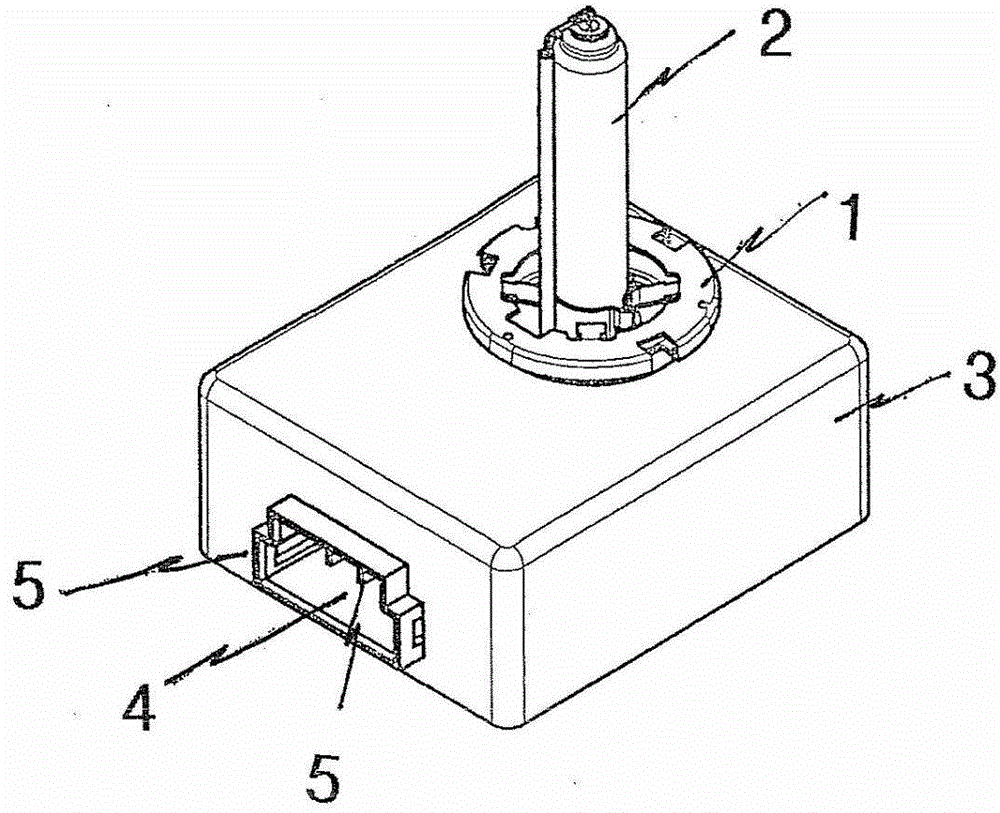 High-pressure discharge lamp having a reference ring, and method for producing the high-pressure discharge lamp