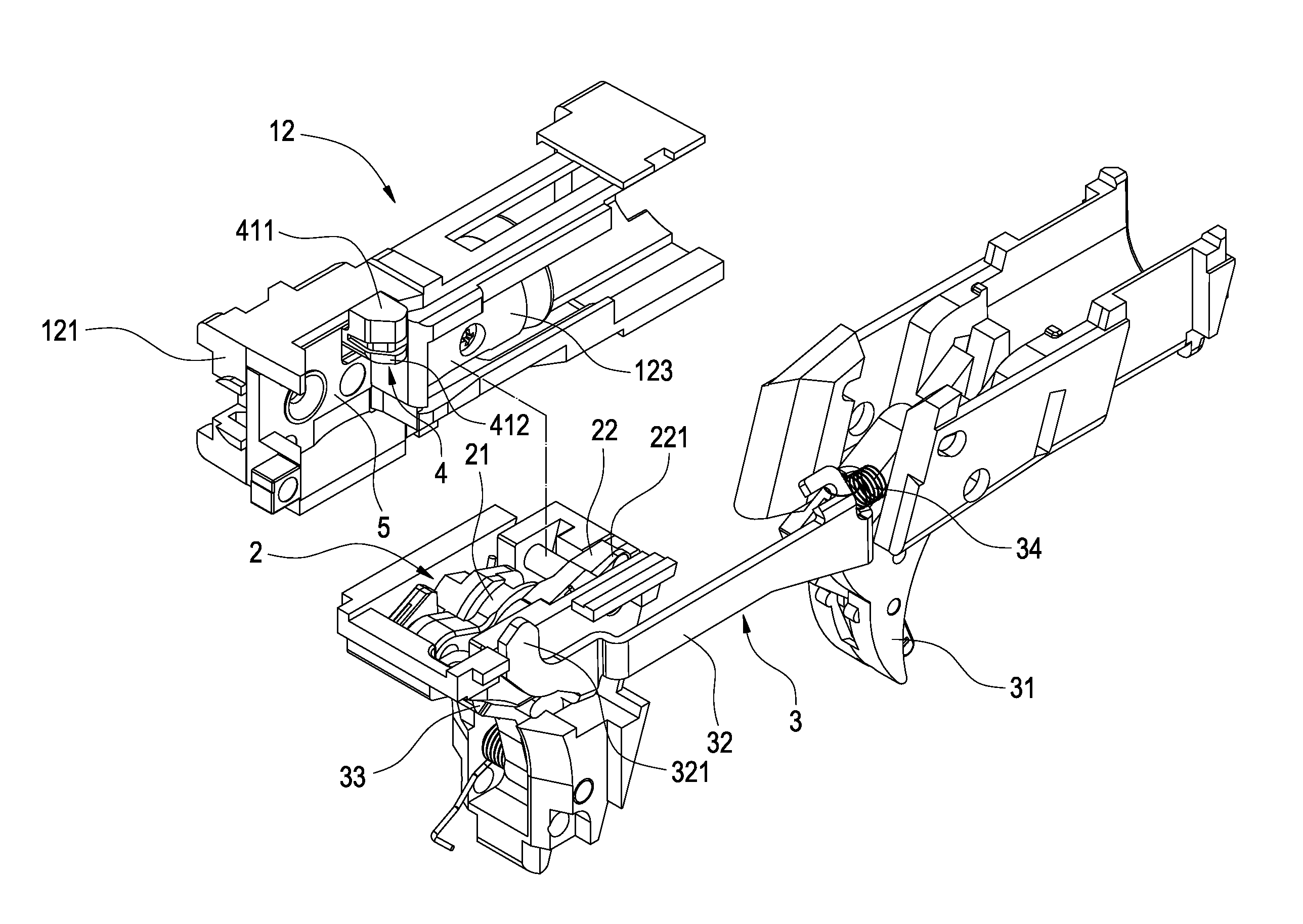 Single/continuous firing air soft gun and firing switch thereof