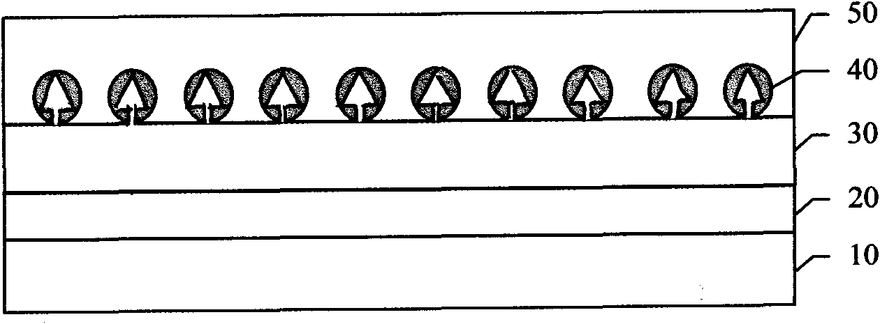 Method for preparing c-axle vertical alignment patterned magnetic recording medium