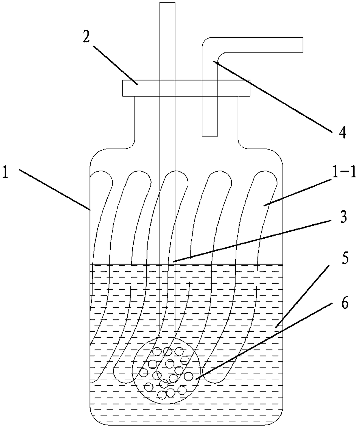 Mute oxygen humidifier