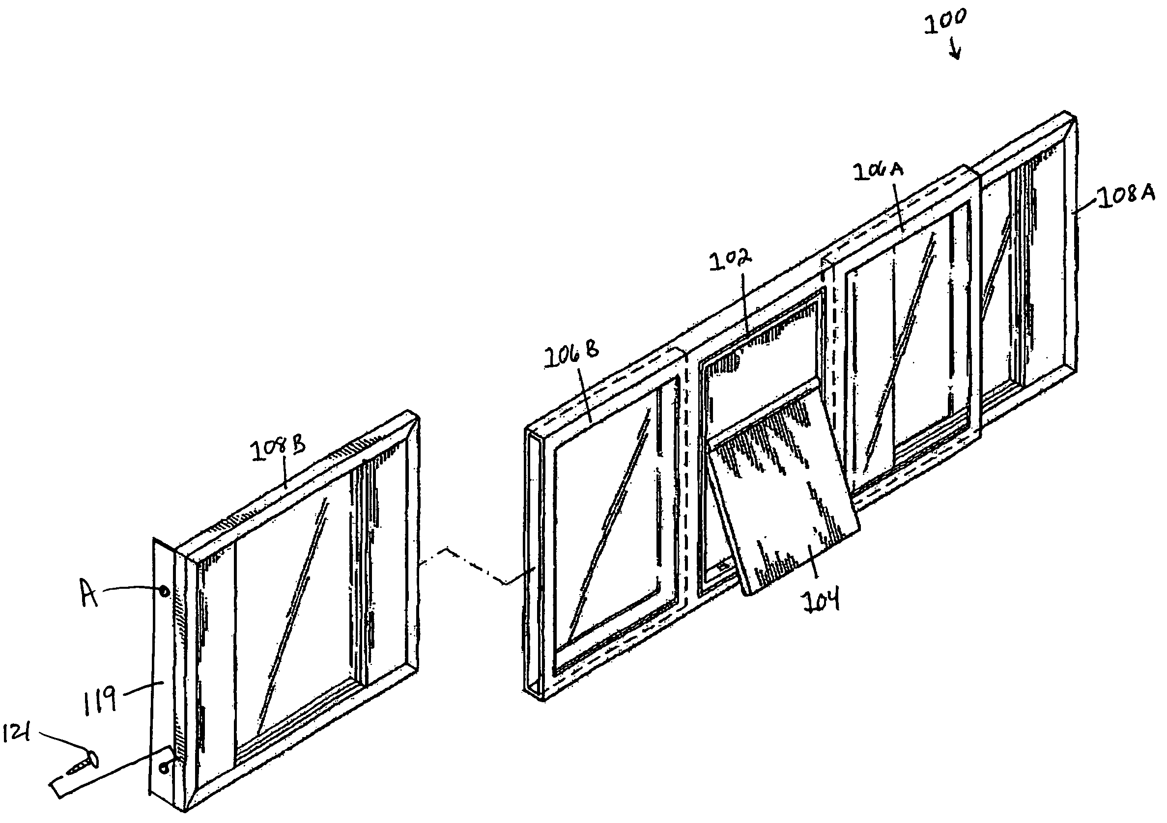 Window adaptable pet door